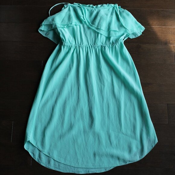 ARITZIA Wilfred 100% Silk Women's "Emmanuel" tank dress Green XXSMALL - Picture 1 of 3